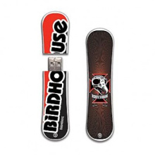 Custom made snowboard USB stick - Topgiving